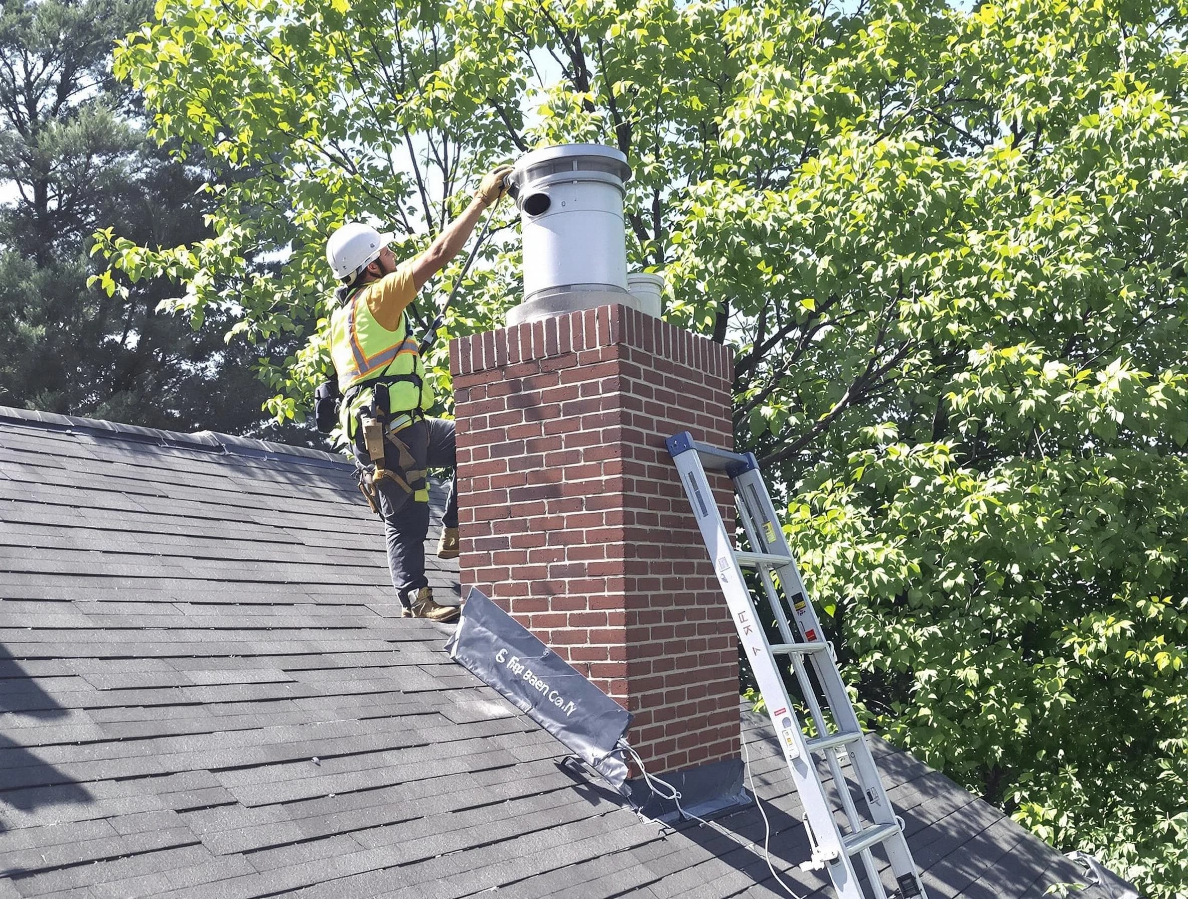 Chimney liner inspection by Little Egg Harbor Chimney Sweep in Little Egg Harbor, NJ