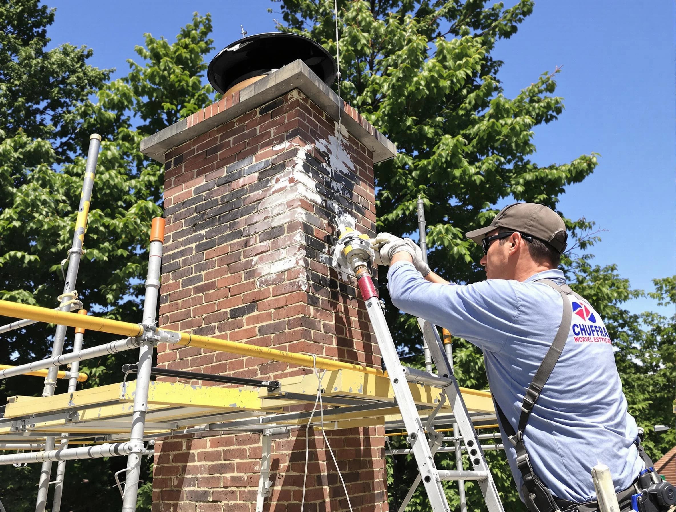 Structural chimney repair by Little Egg Harbor Chimney Sweep in Little Egg Harbor, NJ