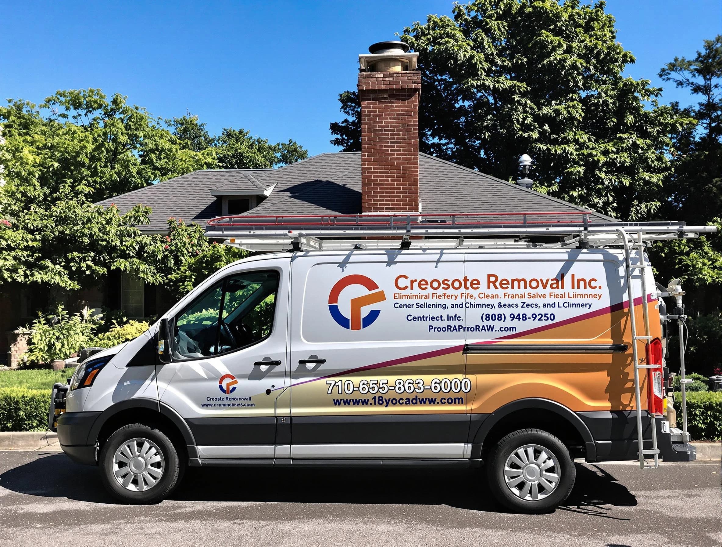 Little Egg Harbor Chimney Sweep technician removing creosote safely in Little Egg Harbor, NJ